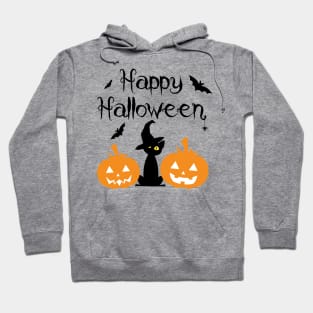 Halloween Cat Pumpkin Hoodie